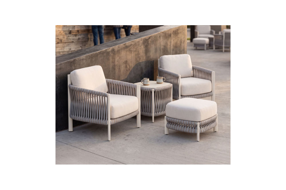 Eve Swivel Lounge Chair by Woodard - Image 2